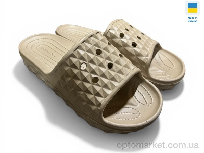 Купить Шльопанці жіночі 117 бежевий TapMal бежевий, фото 2