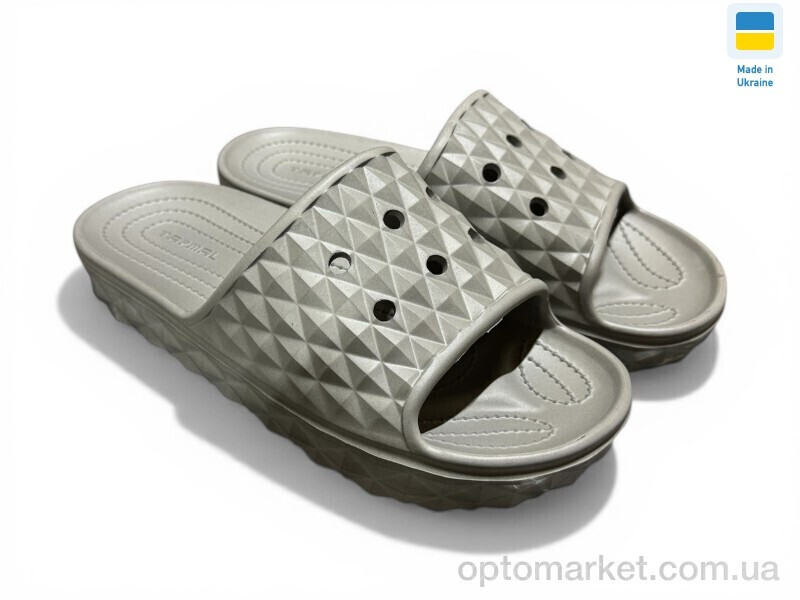 Купить Шльопанці жіночі 117 сірий TapMal сірий, фото 2