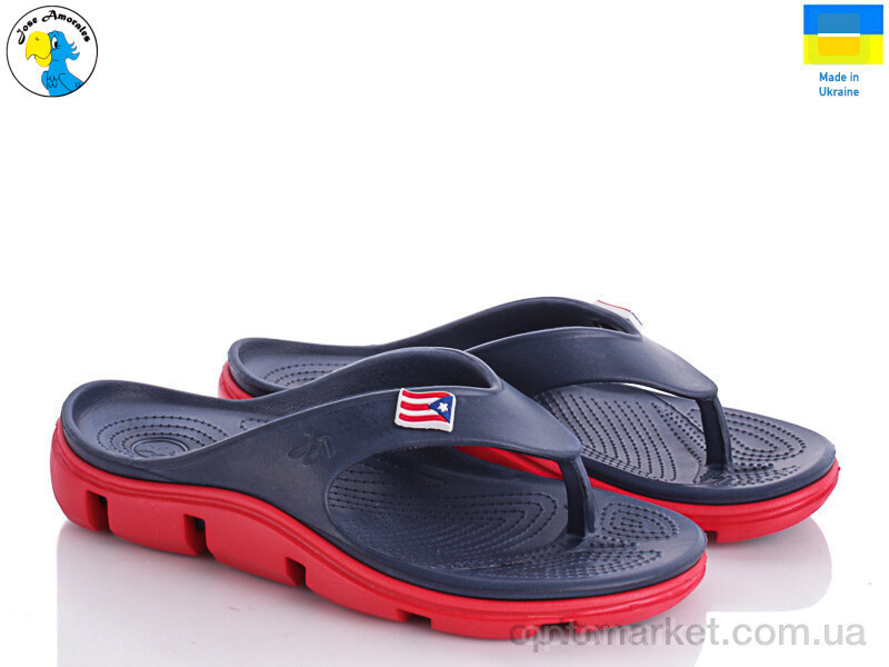 Купить Шльопанці жіночі 118222 Jose Amorales синій, фото 2