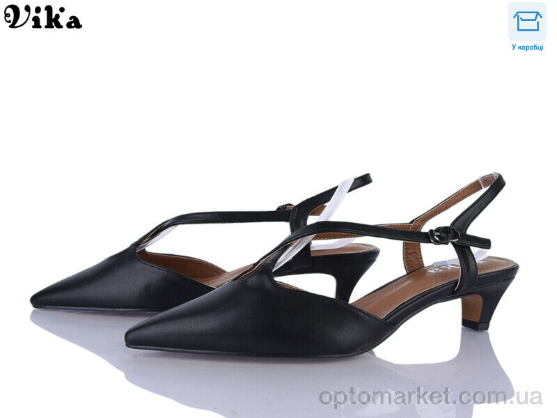 Купить Туфлі жіночі 119-2 Vika чорний, фото 2