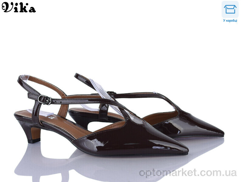 Купить Туфлі жіночі 119-7 Vika коричневий, фото 2