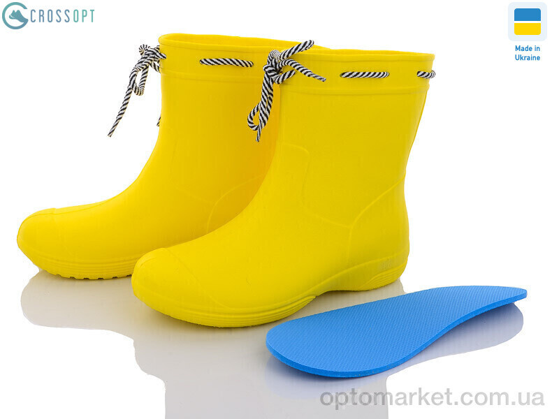 Купить Чоботи з піни жіночі 119210-1 Jose Amorales жовтий, фото 2