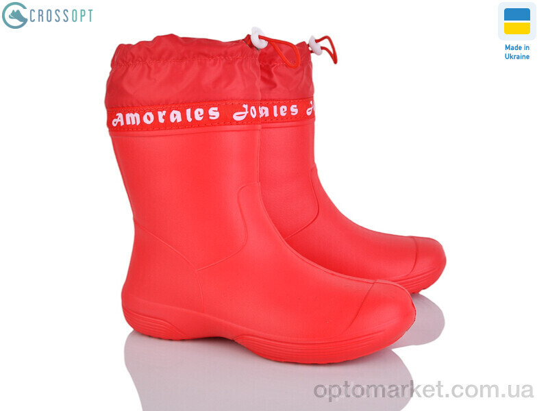 Купить Чоботи з піни жіночі 119225 Jose Amorales червоний, фото 2