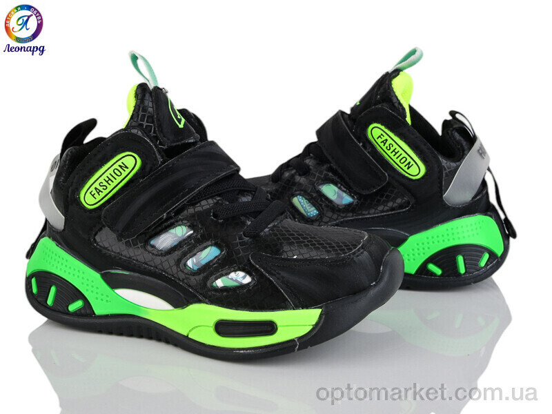 Купить Кросівки дитячі 12-1 Леопард чорний, фото 2