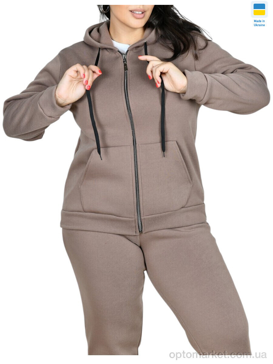 Купить Спортивний костюм жіночі 12 бежевий Sport style бежевий, фото 2