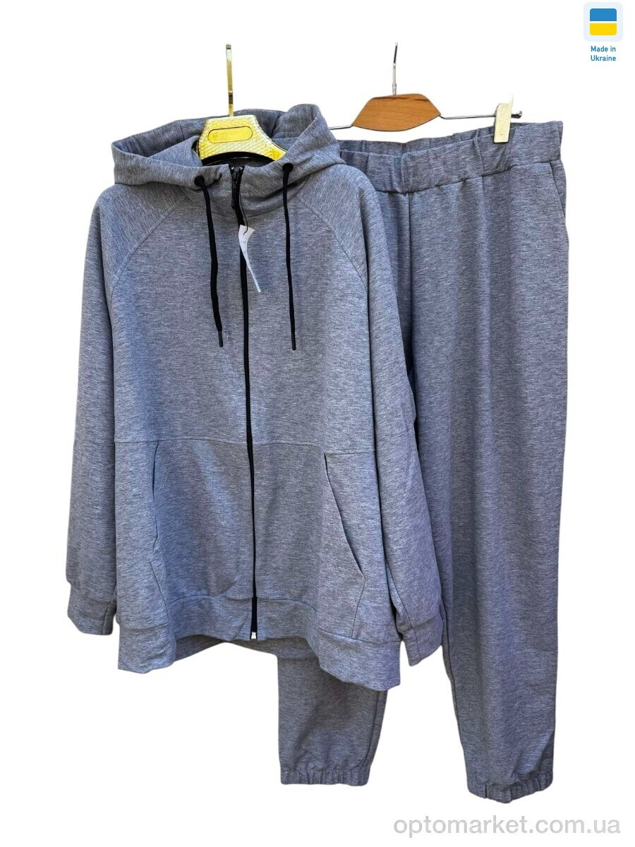 Купить Спортивний костюм жіночі 12 св.сірий Sport style сірий, фото 2