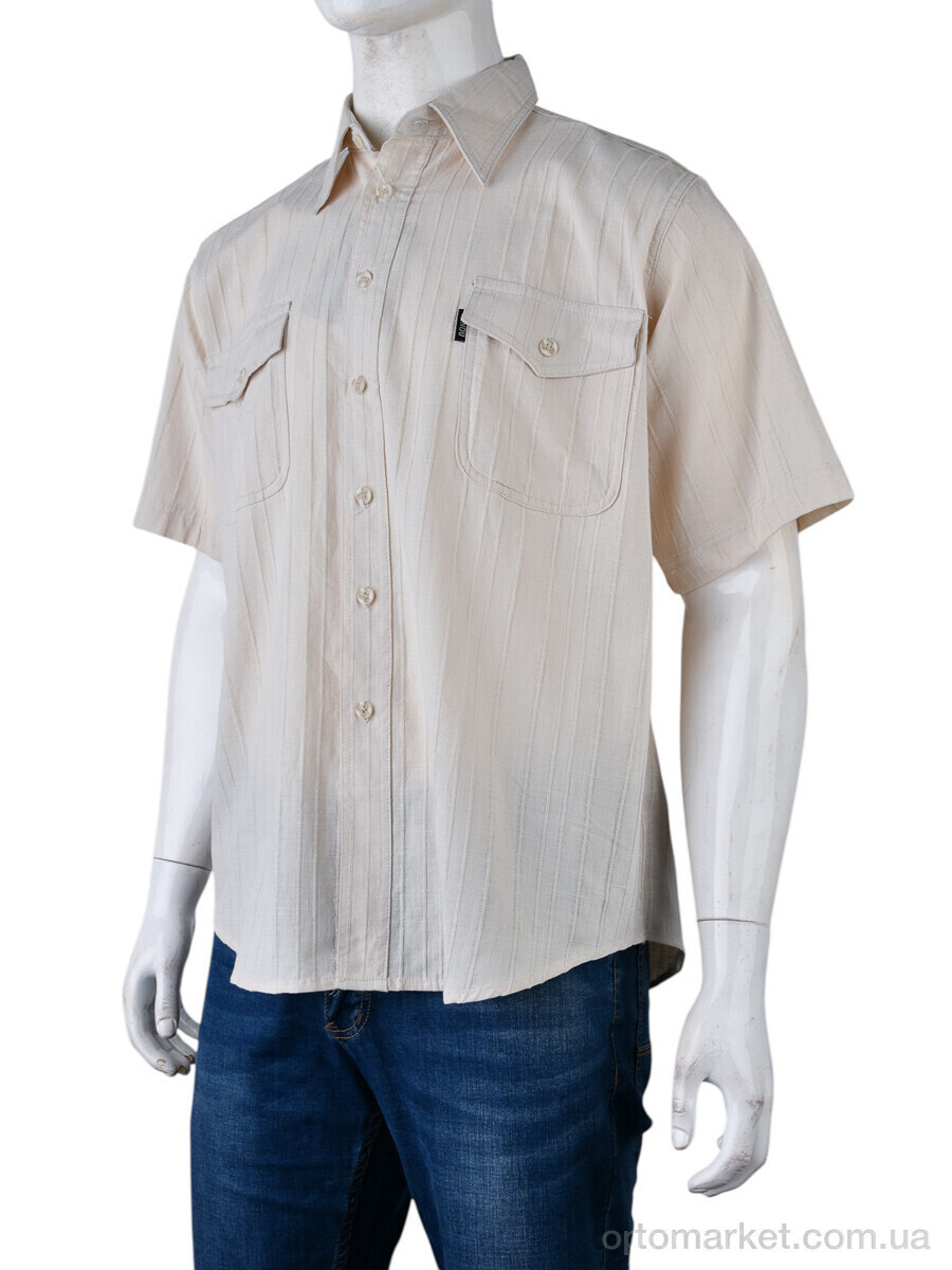 Купить Сорочка чоловічі 12140 (12178) beige Bendu бежевий, фото 4