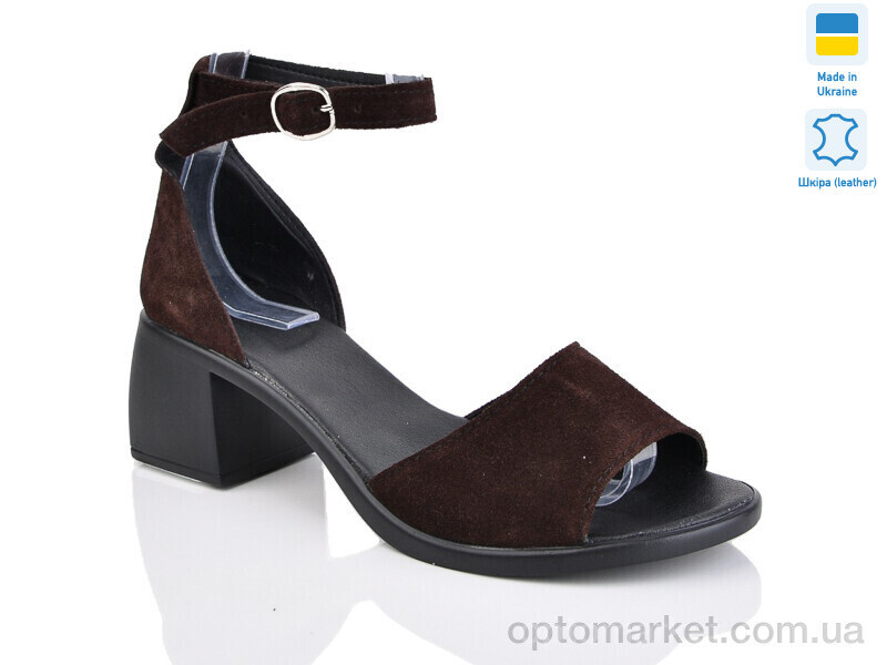 Купить Босоніжки жіночі 122 корич.з. Sali коричневий, фото 2