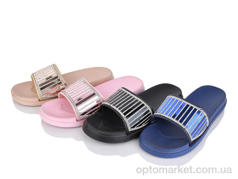 Купить Шльопанці жіночі 123-30 mix Lion-Lu мікс, фото 2