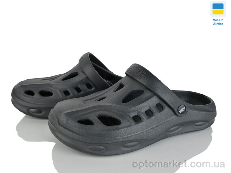 Купить Крокси чоловічі 123-KC2 сірий Payas сірий, фото 2