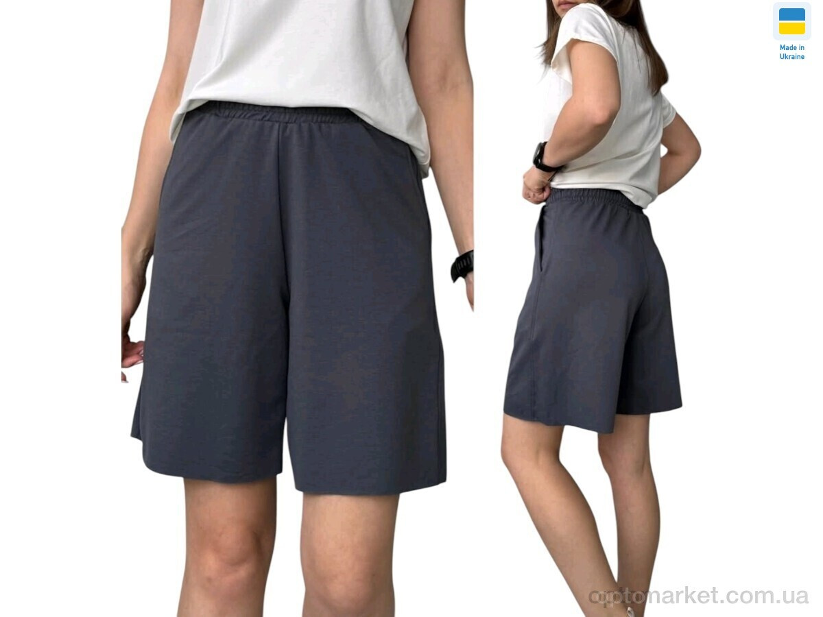 Купить Шорти жіночі 1239 графіт Sport style графіт, фото 2