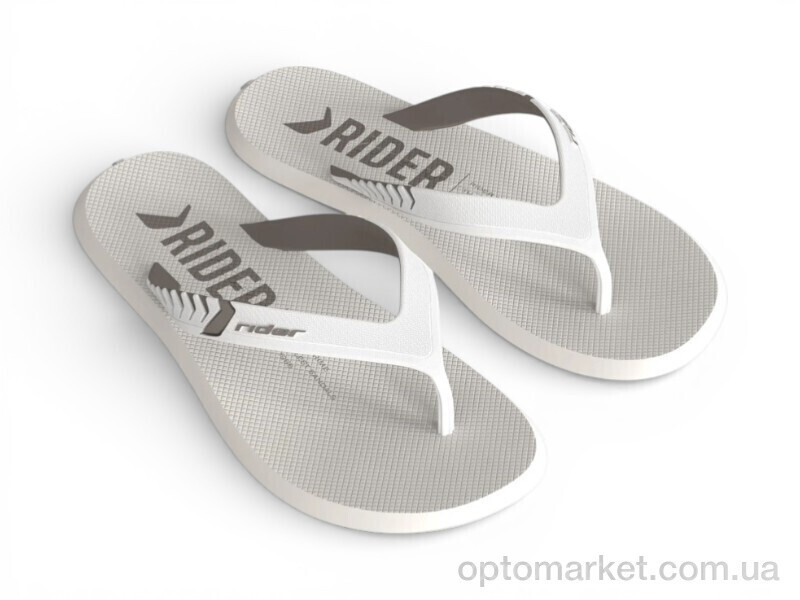 Купить В'єтнамки чоловічі 12438-BM581 white Rider білий, фото 2