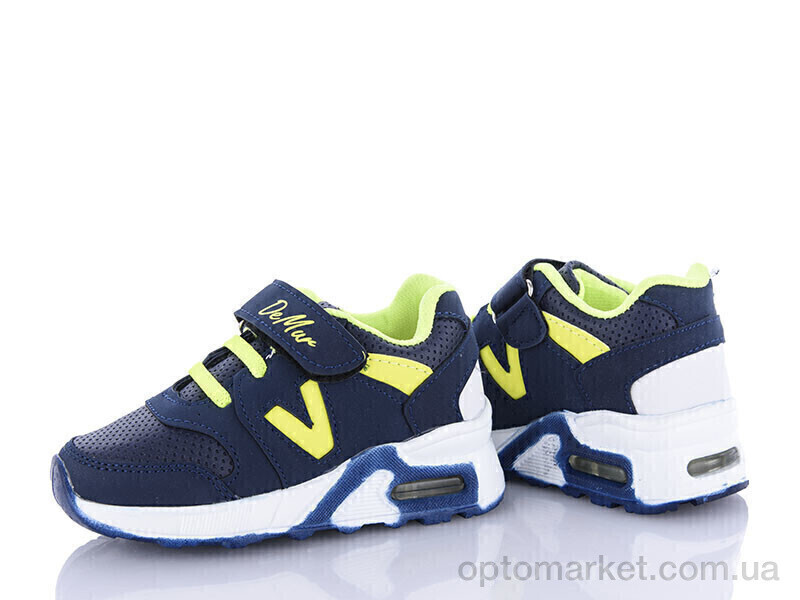 Купить Кросівки дитячі 125-01LS 2025 Demur синій, фото 2