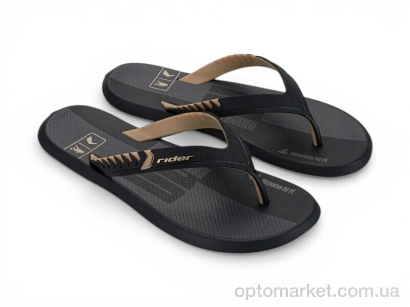 Купить В'єтнамки чоловічі 12559-BT220 black Rider чорний, фото 2
