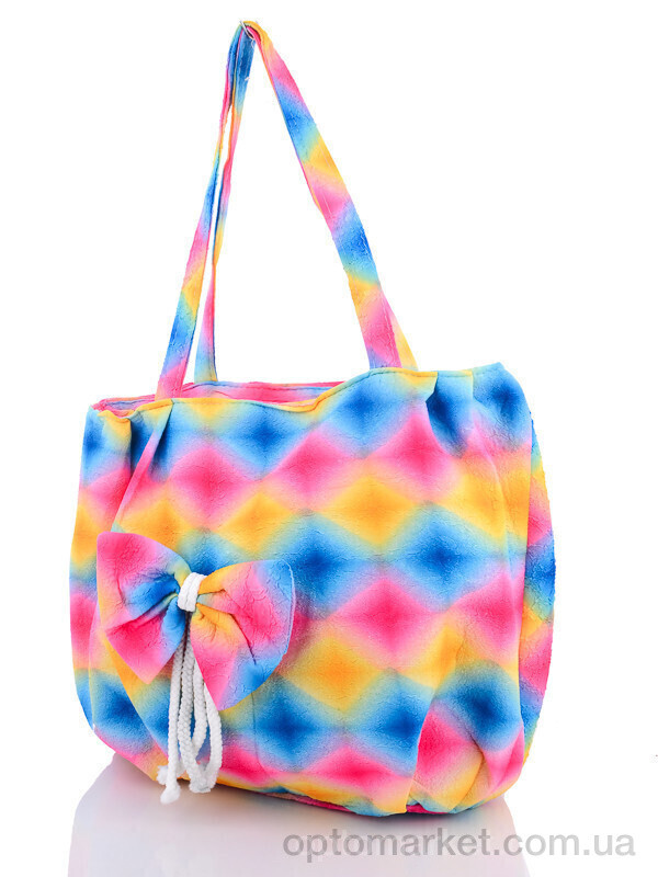 Купить Сумка женская 13-30 жовто-червоно-синій (01943) Obuvok мікс, фото 3