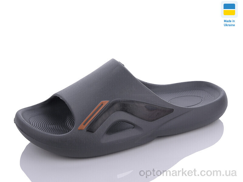 Купить Шльопанці чоловічі 131 графіт-old Dago сірий, фото 2