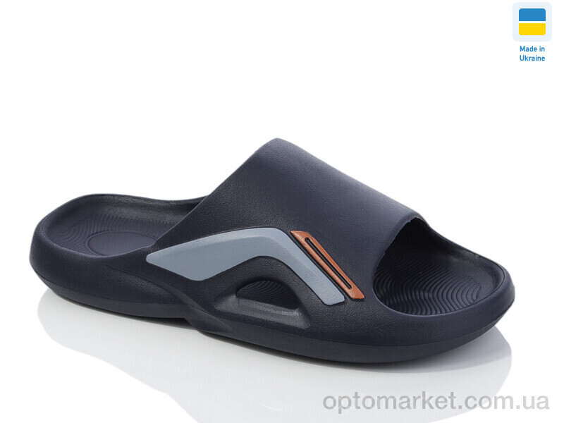 Купить Шльопанці чоловічі 131 синій Крок синій, фото 2