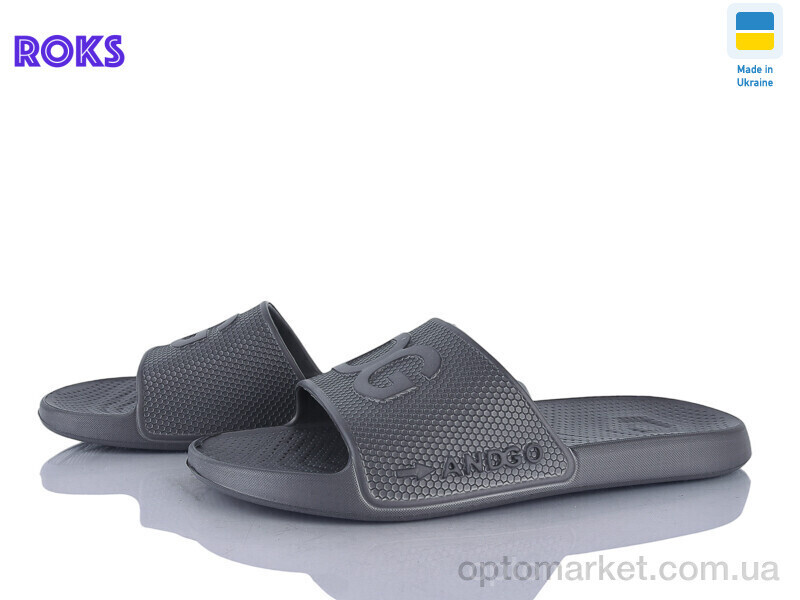 Купить Шльопанці чоловічі 131 т.сірий Dago сірий, фото 2