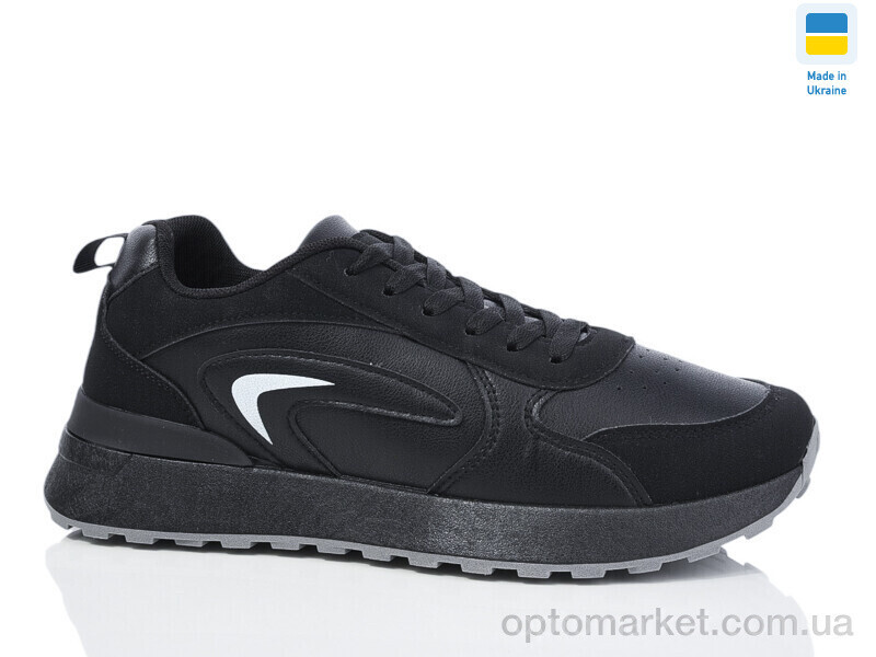 Купить Кросівки чоловічі 133-1 Swin чорний, фото 2