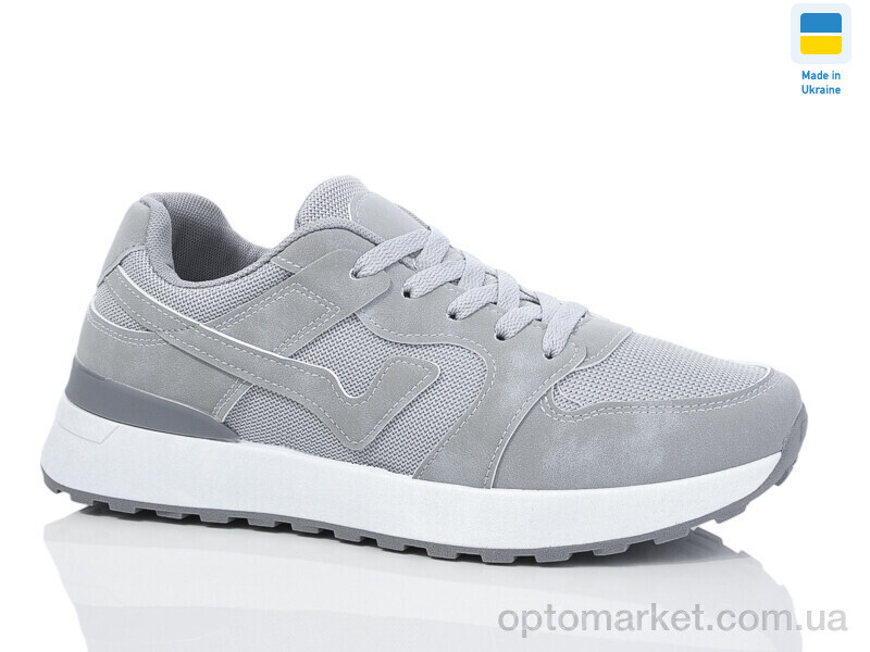 Купить Кросівки чоловічі 1342-3 Swin сірий, фото 2