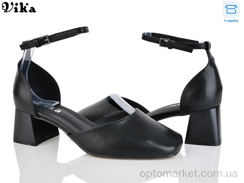 Купить Туфлі жіночі 135-2 Vika чорний, фото 2
