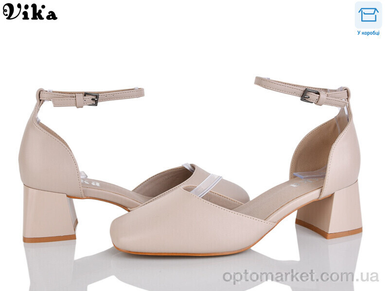 Купить Туфлі жіночі 135-3 Vika бежевий, фото 2