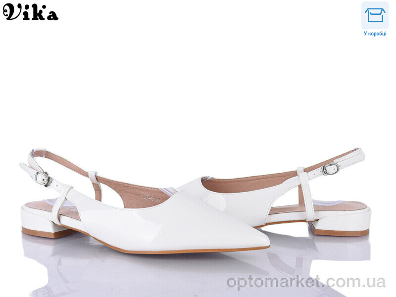 Купить Туфлі жіночі 137-6 Vika білий, фото 2