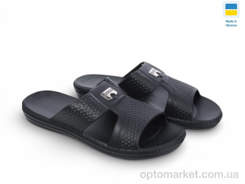 Купить Шльопанці чоловічі 137 чорний Dago чорний, фото 2