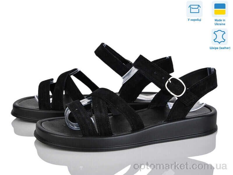 Купить Босоніжки жіночі 1374-1 Ailinda чорний, фото 2