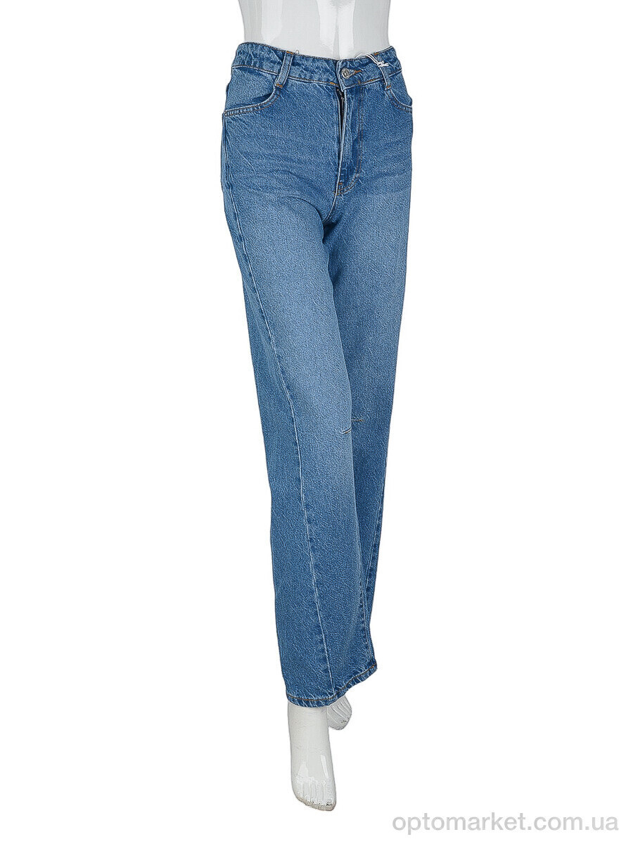 Купить Джинси жіночі 1379-115Y blue Real Elite синій, фото 4