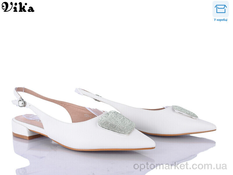 Купить Туфлі жіночі 138-2 Vika білий, фото 2