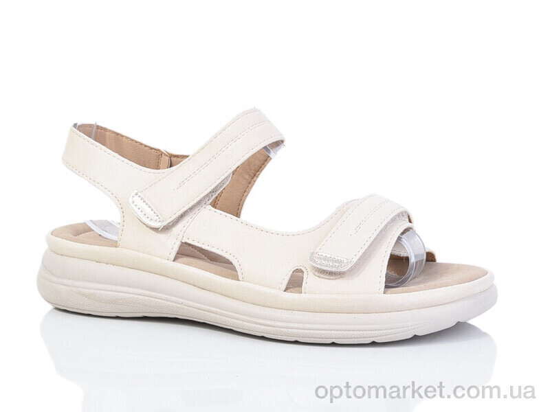 Купить Босоніжки жіночі 13802-2 Baodaogongzhu бежевий, фото 2