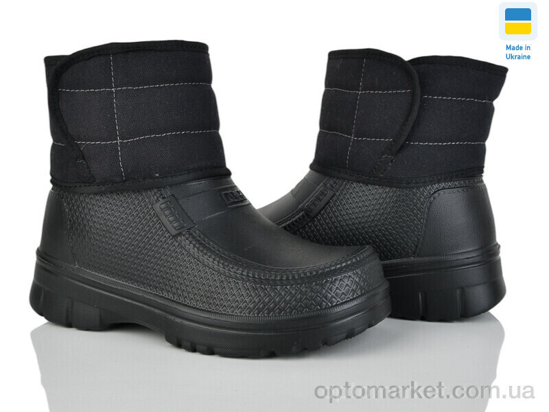 Купить Чоботи з піни чоловічі 139 чорний Dago чорний, фото 2
