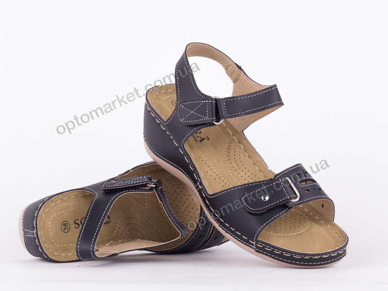 Купить Босоножки женские 143706 Sopra черный, фото 2