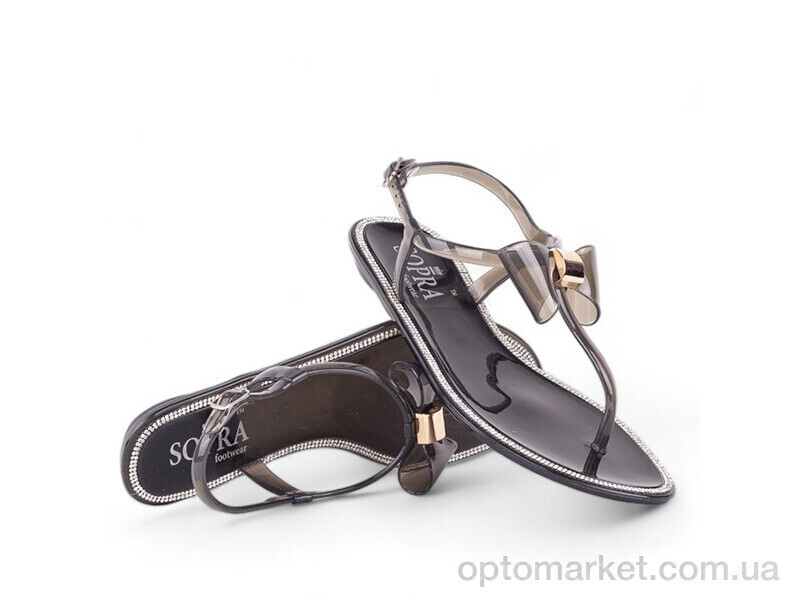 Купить Босоніжки жіночі 143793 Sopra чорний, фото 2