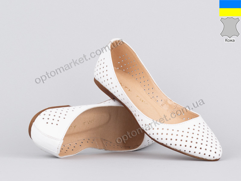 Купить Балетки женские 145616 Lonza белый, фото 2