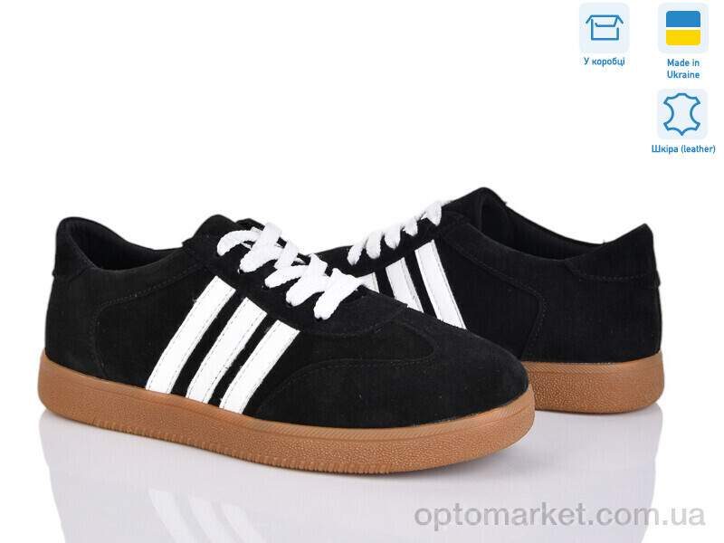 Купить Кросівки жіночі 1485 ч.з.+б.п. V.Arimany чорний, фото 2