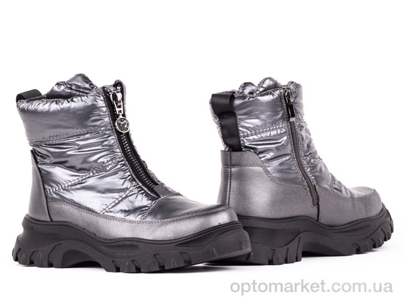 Купить Ботинки женские 148517 Prima D'Arte серый, фото 2