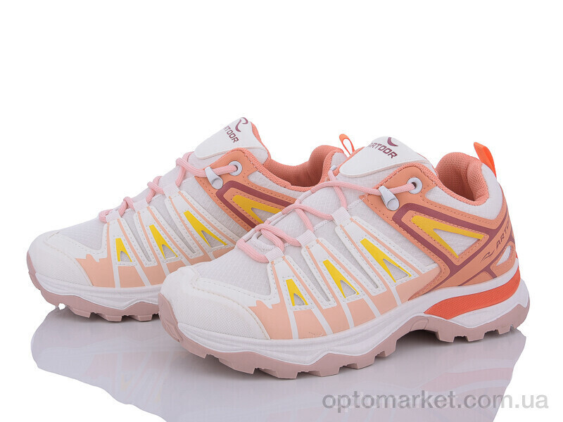 Купить Кросівки жіночі 149-32 white-pink Violeta білий, фото 2