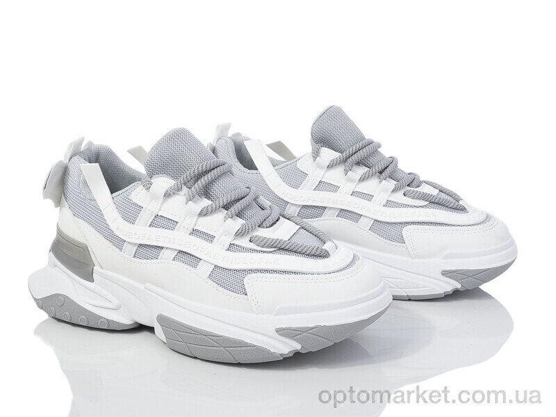 Купить Кросівки жіночі 149-38 grey Violeta білий, фото 3