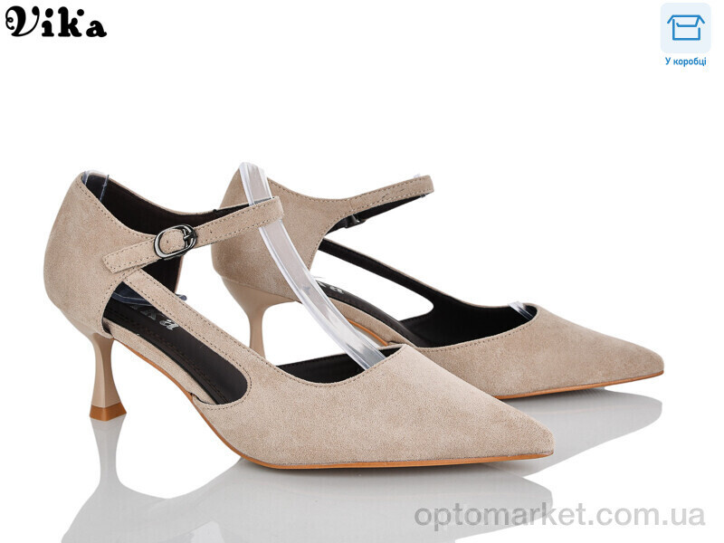 Купить Туфлі жіночі 151-2 Vika бежевий, фото 2