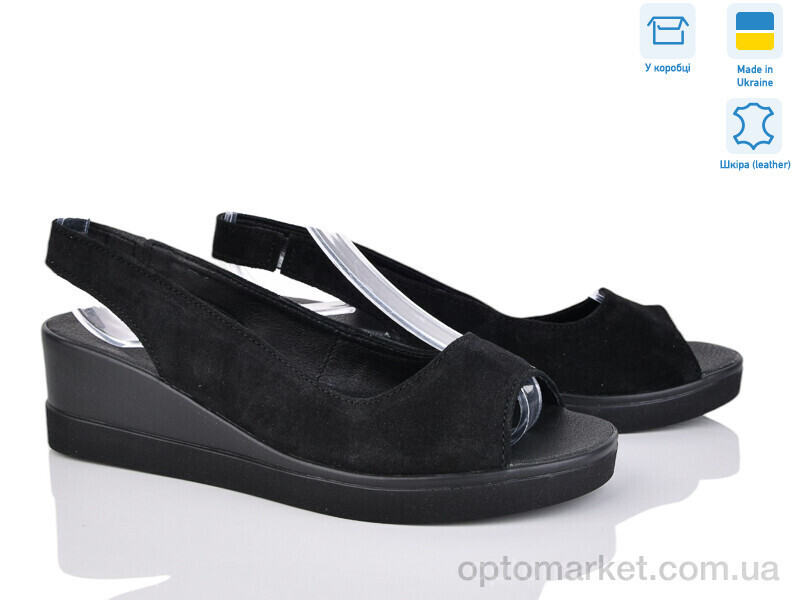 Купить Босоніжки жіночі 1521-1 Ailinda чорний, фото 2