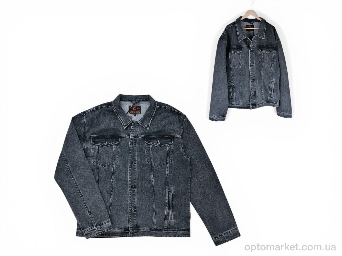 Купить Куртка чоловічі 1521-34 Regass Jeans сірий, фото 2
