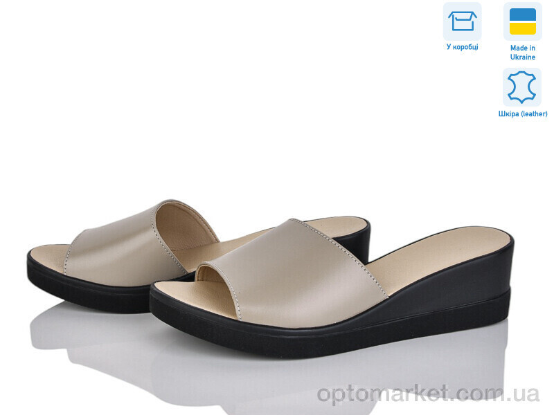 Купить Шльопанці жіночі 15502-5 Ailinda бежевий, фото 2