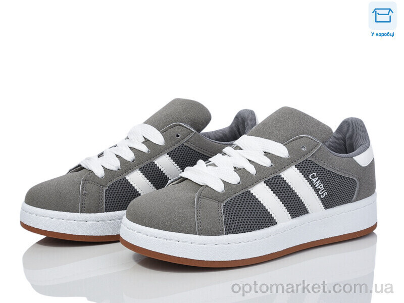 Купить Кросівки жіночі 158-3 Happy сірий, фото 2