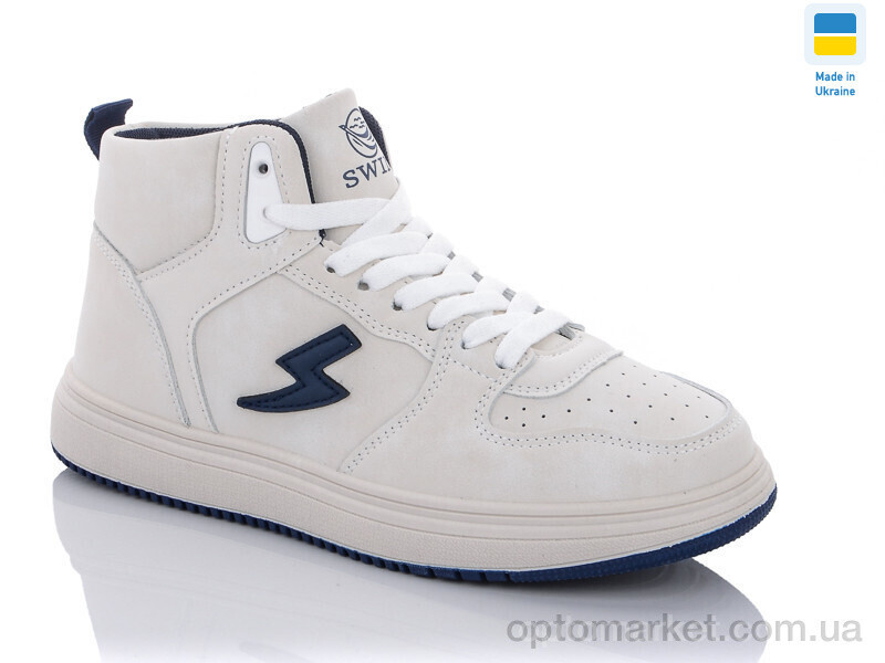 Купить Кросівки жіночі 1610-2 Swin білий, фото 3