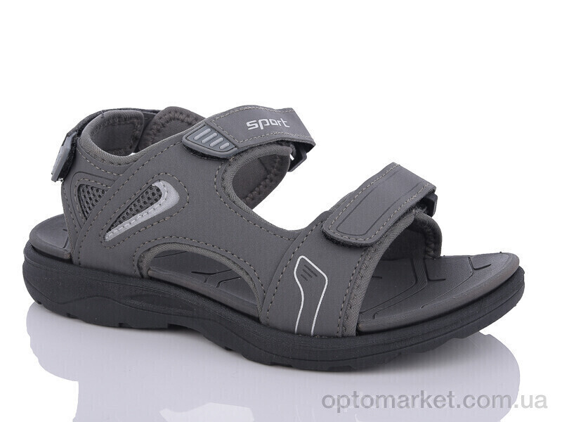 Купить Сандалі дитячі 1622-3 Ok Shoes сірий, фото 2