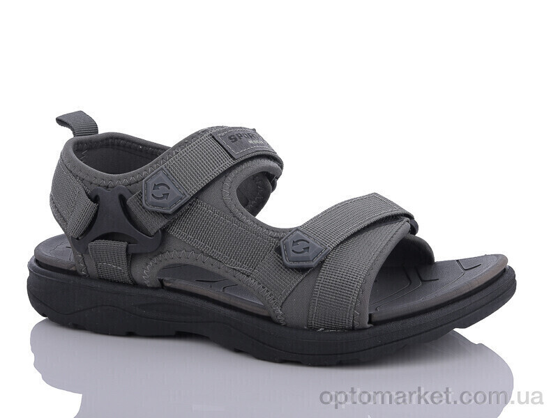 Купить Сандалі дитячі 1628-3 Ok Shoes сірий, фото 2