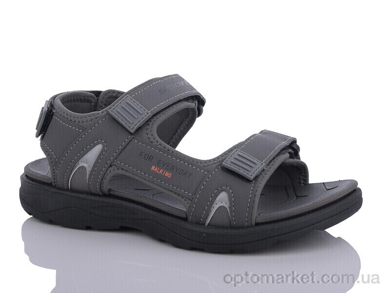 Купить Сандалі дитячі 1632-3 Ok Shoes сірий, фото 2