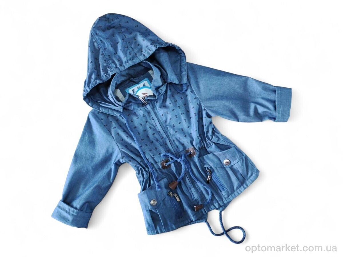 Купить Вітровка дитячі 1658 джинсовий Бум синій, фото 4